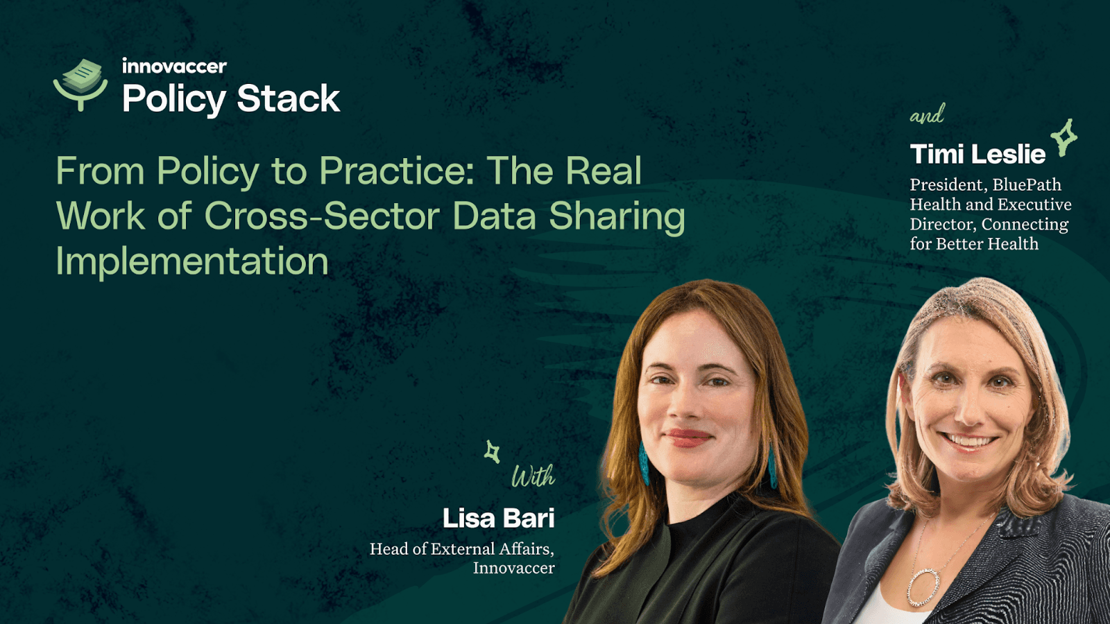The Policy Stack Podcast #Ep 4: Key Lessons from Timi Leslie