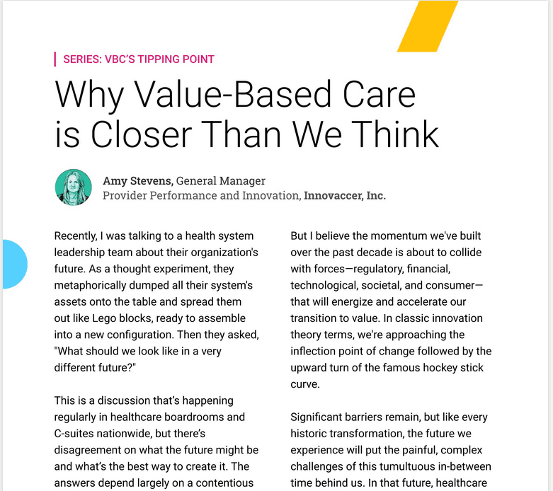 Why Value-Based Care is Closer Than We Think