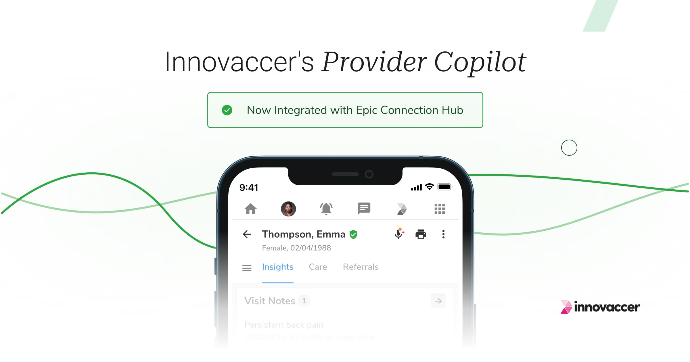 Innovaccer's Provider Copilot Now Available in Epic Connection Hub