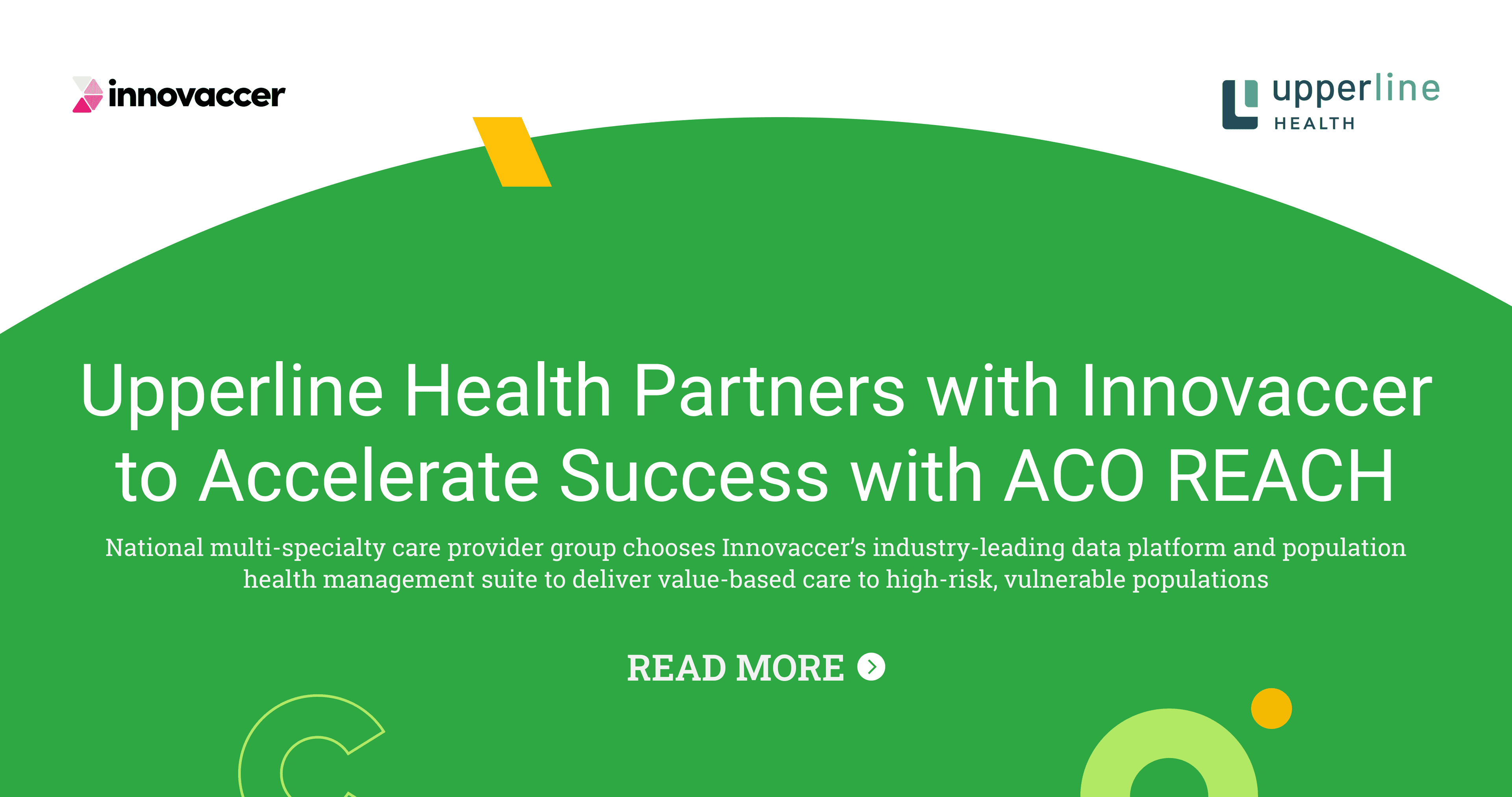 Upperline Health Partners with Innovaccer to Accelerate Success with ACO REACH