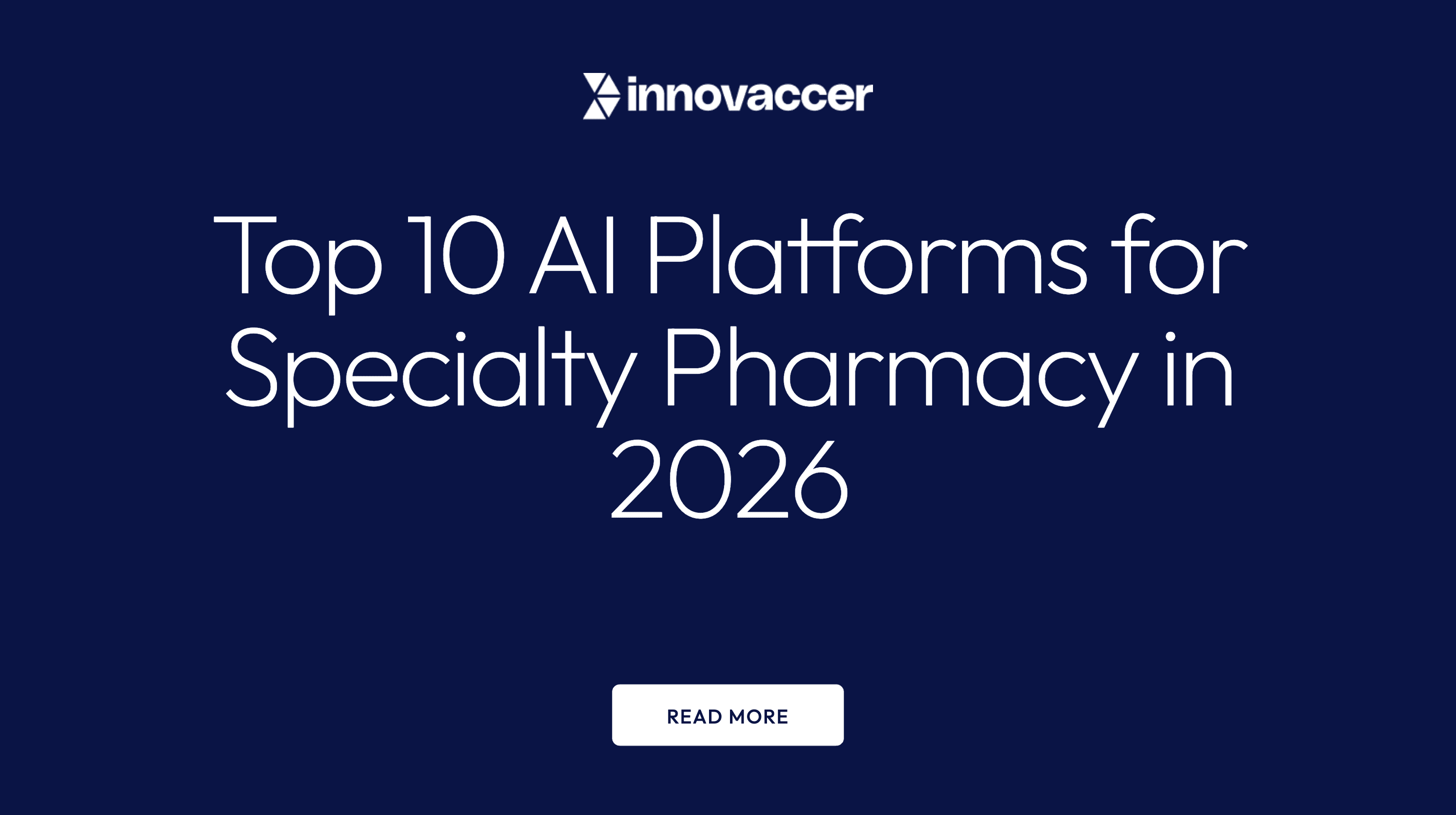 Top 10 AI Platforms for Specialty Pharmacy in 2026